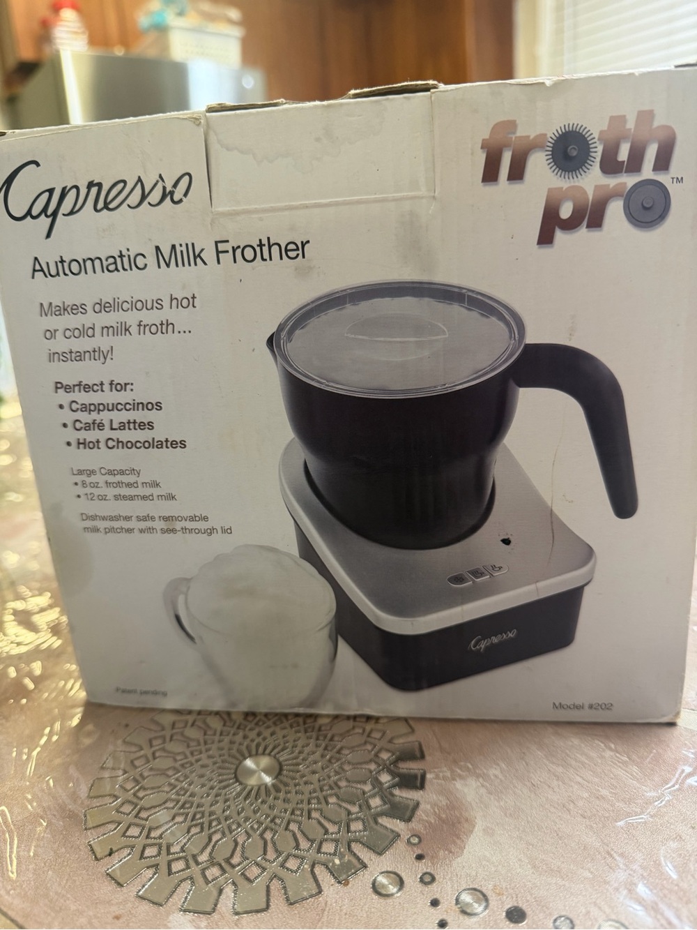 Capresso FrothPro Automatic Milk Frother - Black